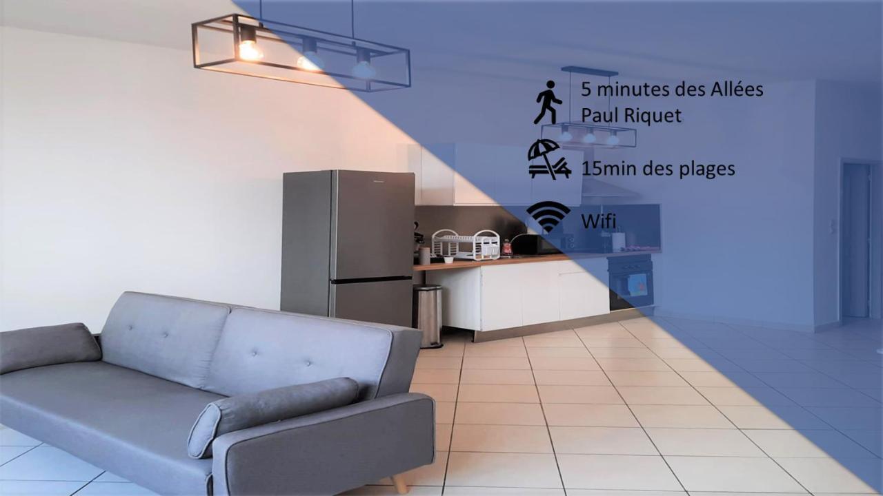 Le Albert 1Er Beziers Appartements Tout Equipes Exterior photo